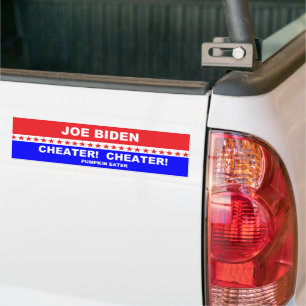 Adesivo Para Carro Joe Biden Cheater Pumpkin