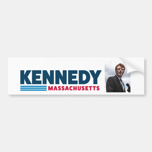 Adesivo Para Carro Joe Kennedy para o Senado dos EUA 2020 (Frente)