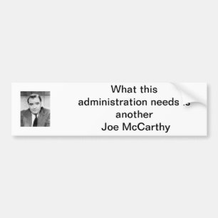 Adesivo Para Carro Joe McCarthy