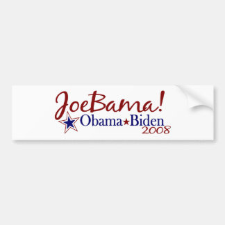 Adesivo Para Carro JoeBama (Obama Biden 2008)
