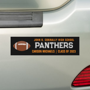 Adesivo Para Carro Jogador de Futebol da Escola Personalizada Orange 