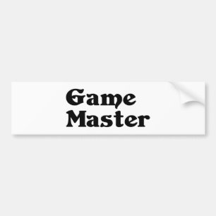 Adesivo Para Carro Jogo mestre
