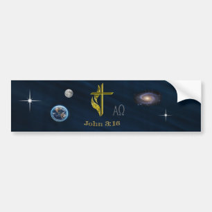 Adesivo Para Carro John 3:16