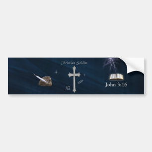 Adesivo Para Carro John 3:16