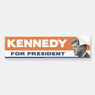 Adesivo Para Carro John F. Kennedy 1960 para o presidente autocolante