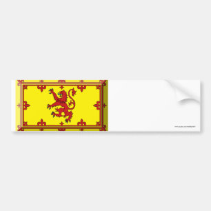Adesivo Para Carro Jóia da bandeira do leão de Scotland