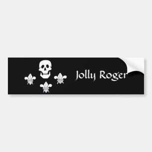 ADESIVO PARA CARRO JOLLY ROGER SKULL E TRÊS MENTIRAS FLAG