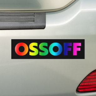 Adesivo Para Carro Jon Ossoff, Senado da Geórgia, orgulho de Lgbtq l