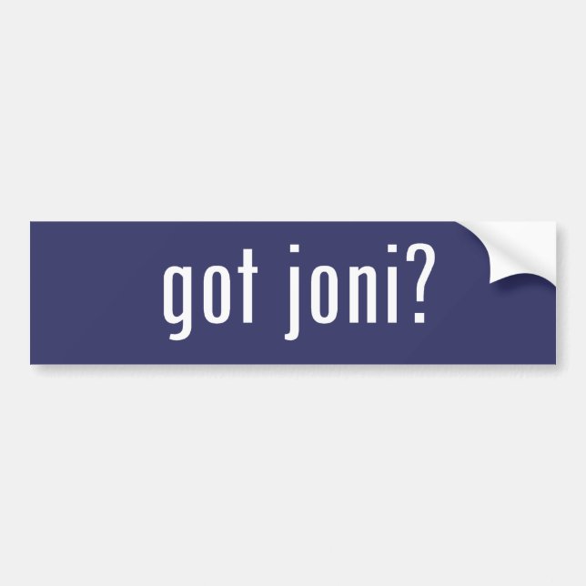 Adesivo Para Carro joni obtido? (Frente)