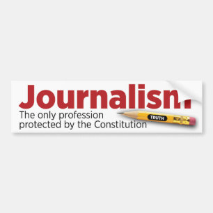 Adesivo Para Carro Jornalismo: Protegido pela constituição