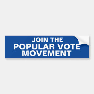 Adesivo Para Carro JUNTE-SE ao bumpersticker do MOVIMENTO do VOTO