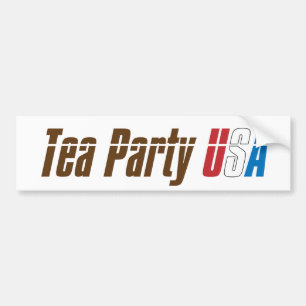Adesivo Para Carro Junte-se ao tea party EUA!