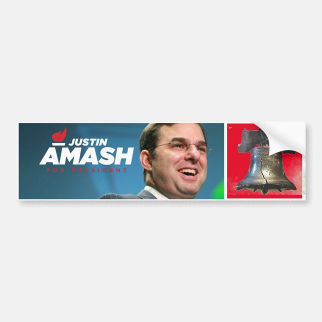 Adesivo Para Carro Justin Amash 2020 (Frente)