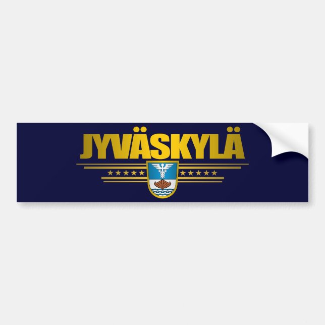 Adesivo Para Carro Jyvaskyla (Frente)