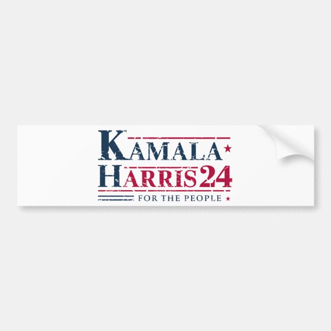 Adesivo Para Carro Kamala Harris (Frente)