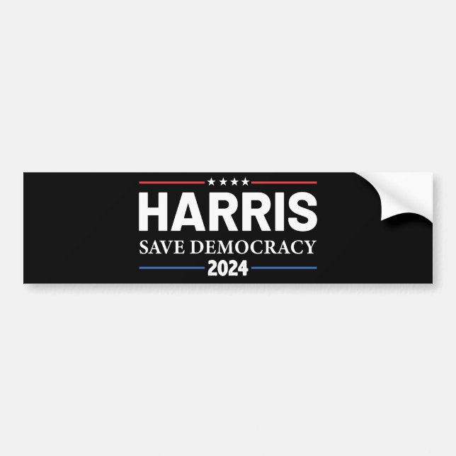 Adesivo Para Carro Kamala Harris (Frente)