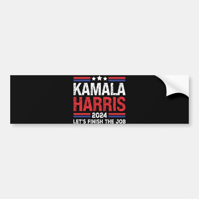 Adesivo Para Carro Kamala Harris (Frente)