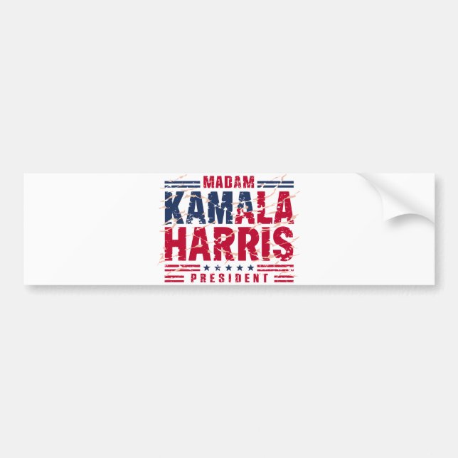 Adesivo Para Carro Kamala Harris (Frente)