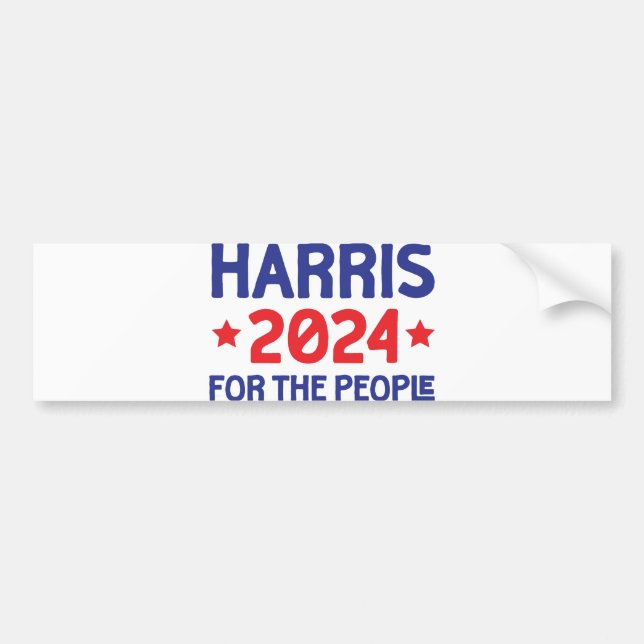 Adesivo Para Carro Kamala Harris (Frente)