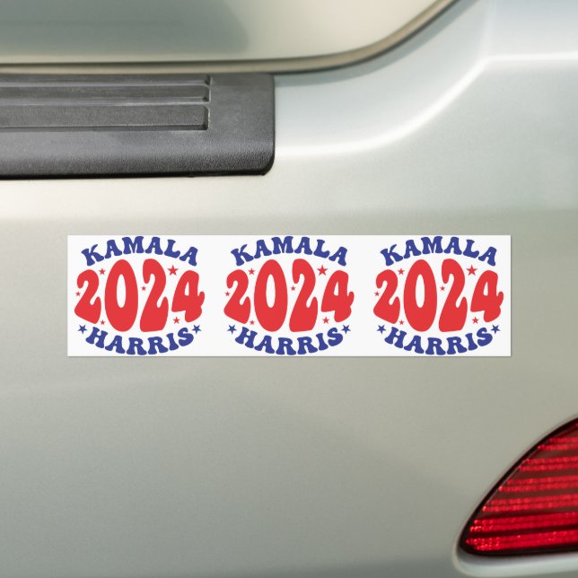 Adesivo Para Carro Kamala Harris (No carro)
