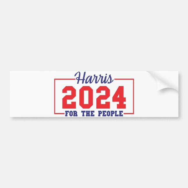 Adesivo Para Carro Kamala Harris (Frente)