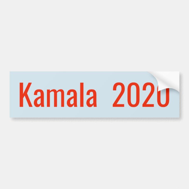 Adesivo Para Carro Kamala Harris 2020 (Frente)