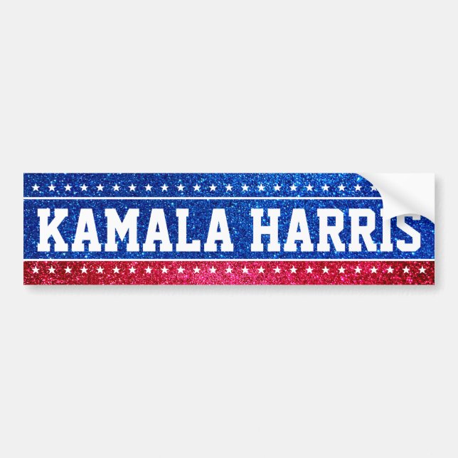 Adesivo Para Carro Kamala Harris Café Patriótico Mug - 2024 (Frente)