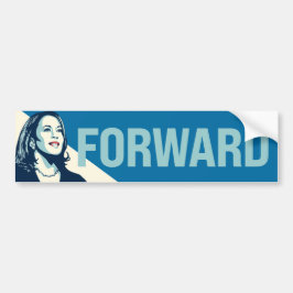 ADESIVO PARA CARRO KAMALA HARRIS FORWARD