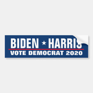 Adesivo Para Carro Kamala Harris Joe Biden 2020 democrata eleitoral