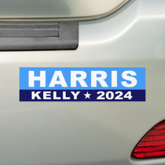 Adesivo Para Carro Kamala Harris Mark Kelly 2024 Bumper Sticker