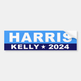 Adesivo Para Carro Kamala Harris Mark Kelly 2024 Bumper Sticker