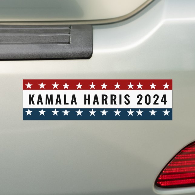 Adesivo Para Carro Kamala Harris Para O Presidente 2024 (No carro)
