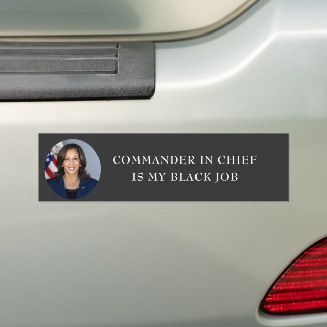 Adesivo Para Carro Kamala Harris Presidente Black Job (No carro)