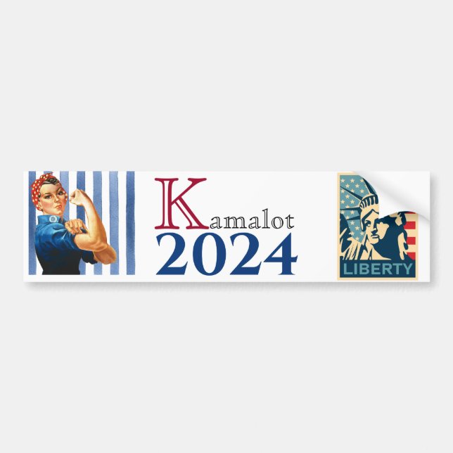 Adesivo Para Carro Kamalot 2024 Bumpersticker (Frente)