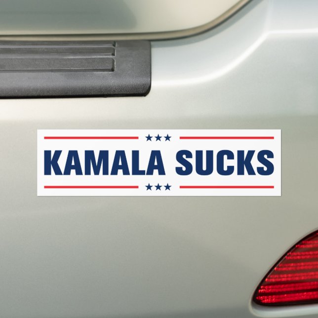 Adesivo Para Carro Kamunismo Kamala Sucks (No carro)
