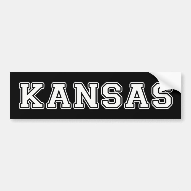 Adesivo Para Carro Kansas (Frente)