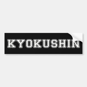 Adesivo Para Carro Karaté de Kyokushin