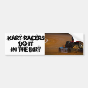 Adesivo Para Carro Kart que compete o autocolante no vidro traseiro