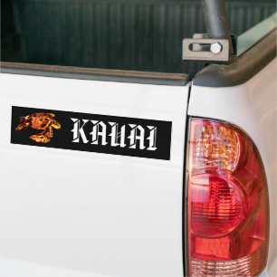 Adesivo Para Carro KAUAI - Tribal Honu Lava