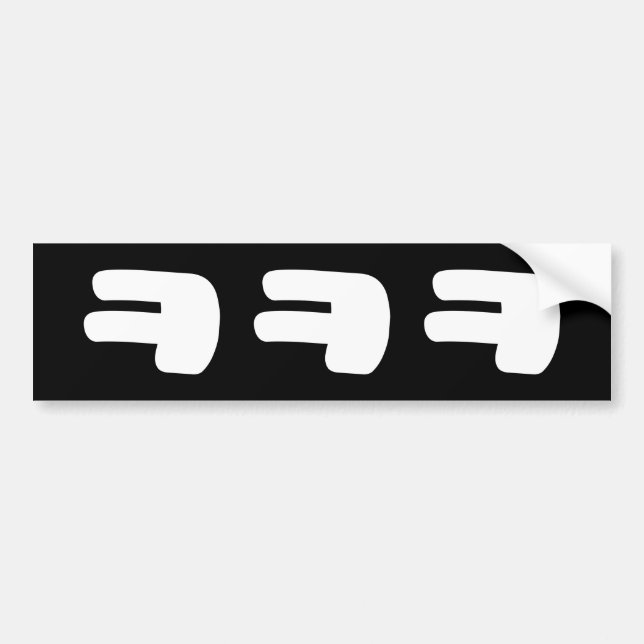 Adesivo Para Carro KEKEKE ㅋ ㅋ ㅋ Coreano (Frente)