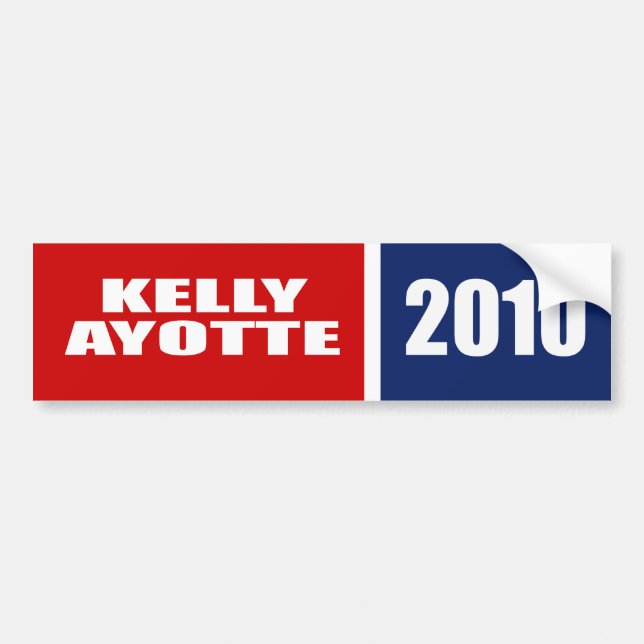 ADESIVO PARA CARRO KELLY AYOTTE PARA O SENADO (Frente)