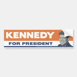 Adesivo Para Carro Kennedy 1960 para o presidente autocolante no