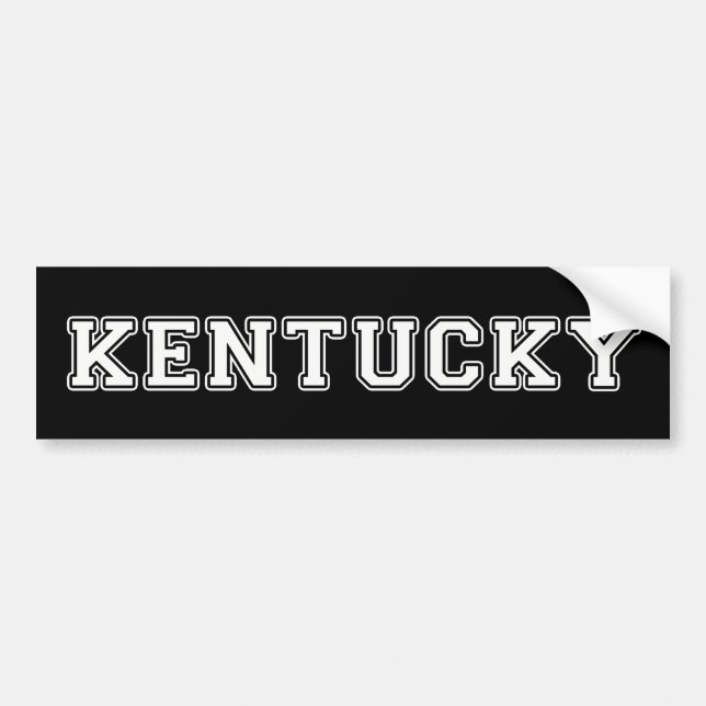 Adesivo Para Carro Kentucky (Frente)