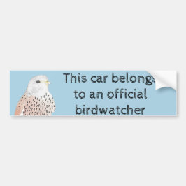 Adesivo Para Carro Kestrel Birdwatcher Americano