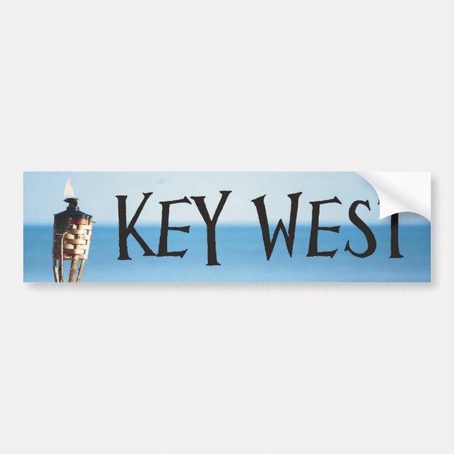 Adesivo Para Carro Key West (Frente)