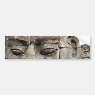 Adesivo Para Carro Khmer Stone Face ... Bayon Temple, Cambodia