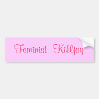 Adesivo Para Carro Killjoy feminista