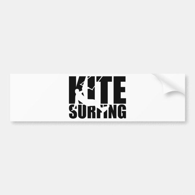 Adesivo Para Carro Kitesurfing (Frente)