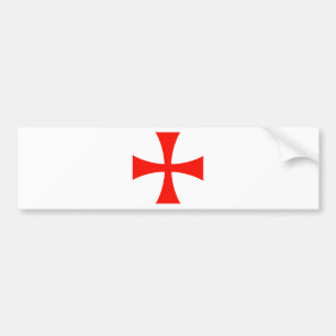 Adesivo Para Carro Knights_Templar_Cross