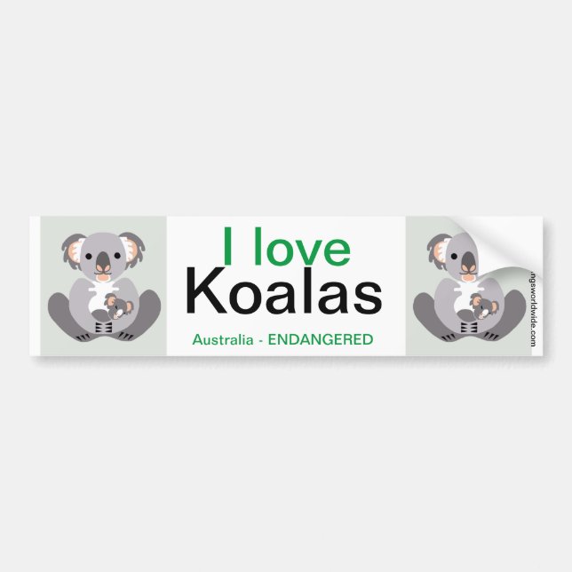 Adesivo Para Carro Koala- (Frente)
